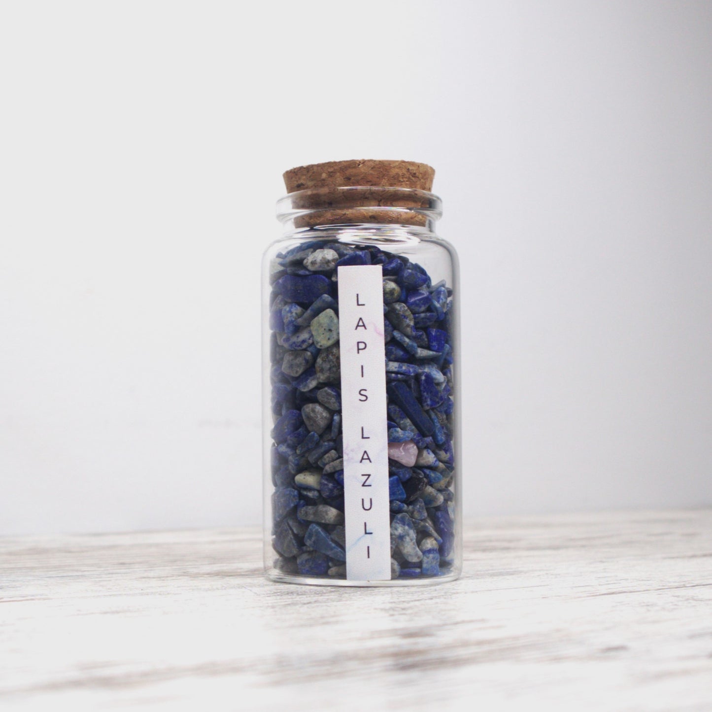 Lapis Lazuli Chips Jar