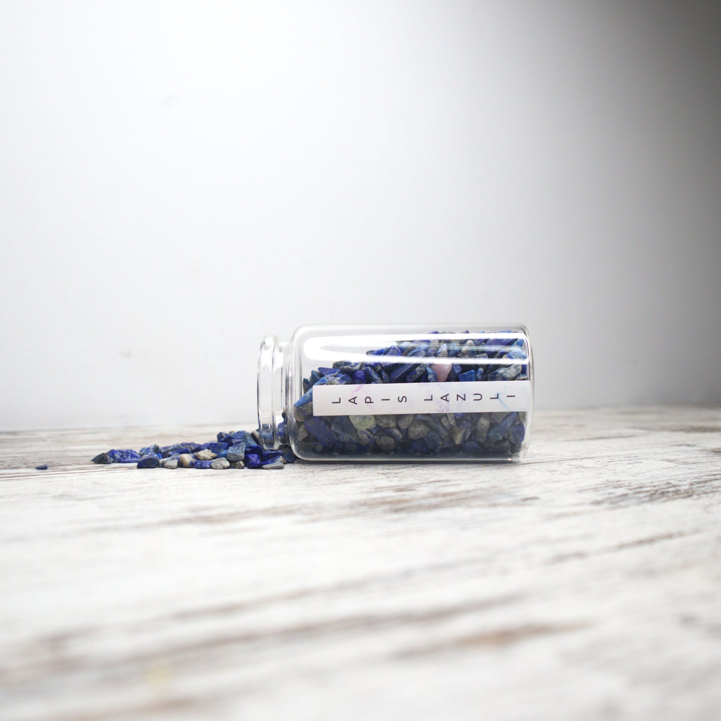 Lapis Lazuli Chips Jar