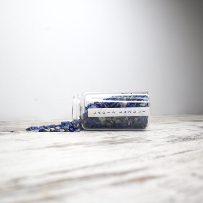 Lapis Lazuli Chips Jar