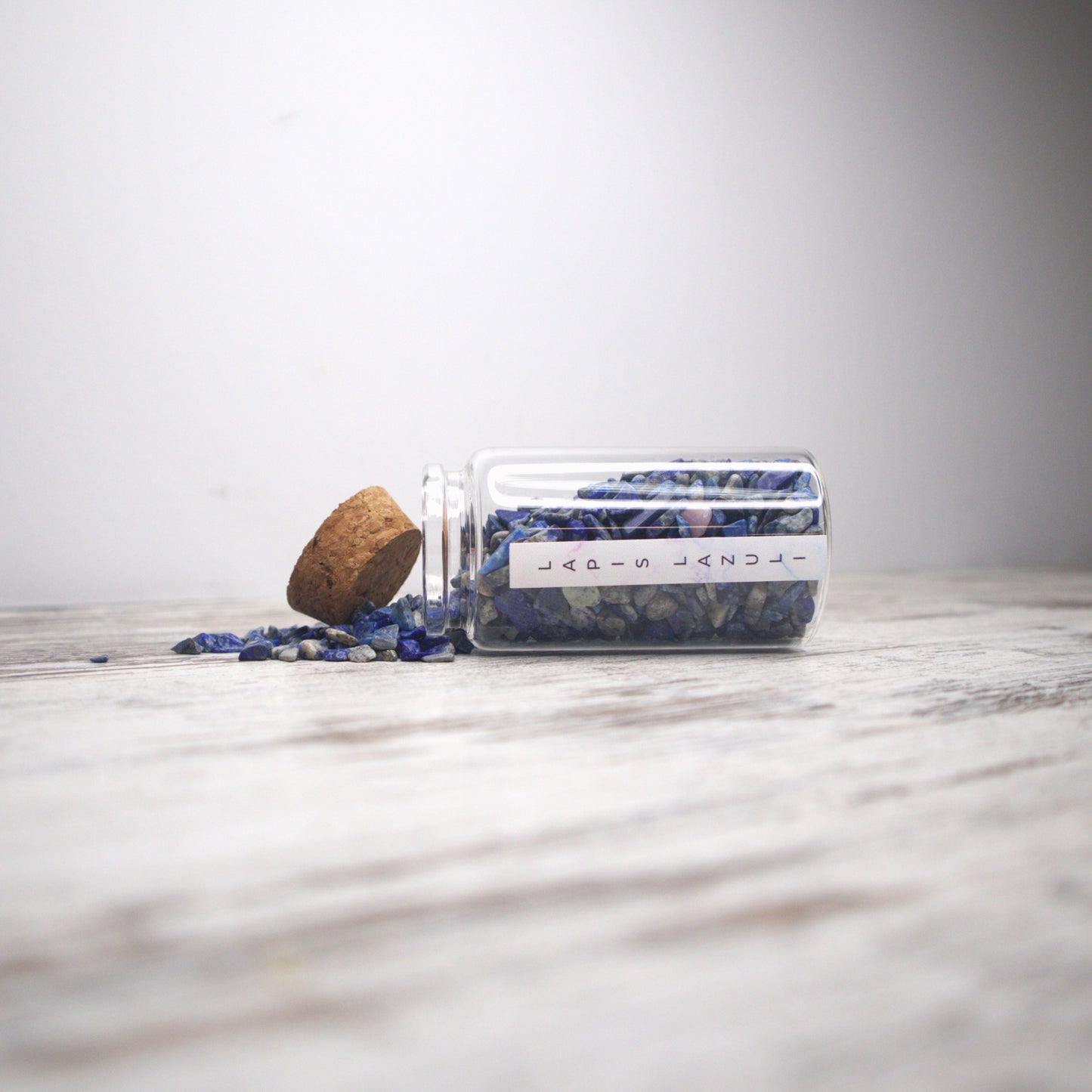 Lapis Lazuli Chips Jar