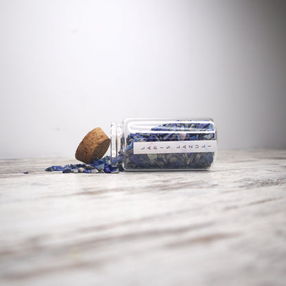Lapis Lazuli Chips Jar