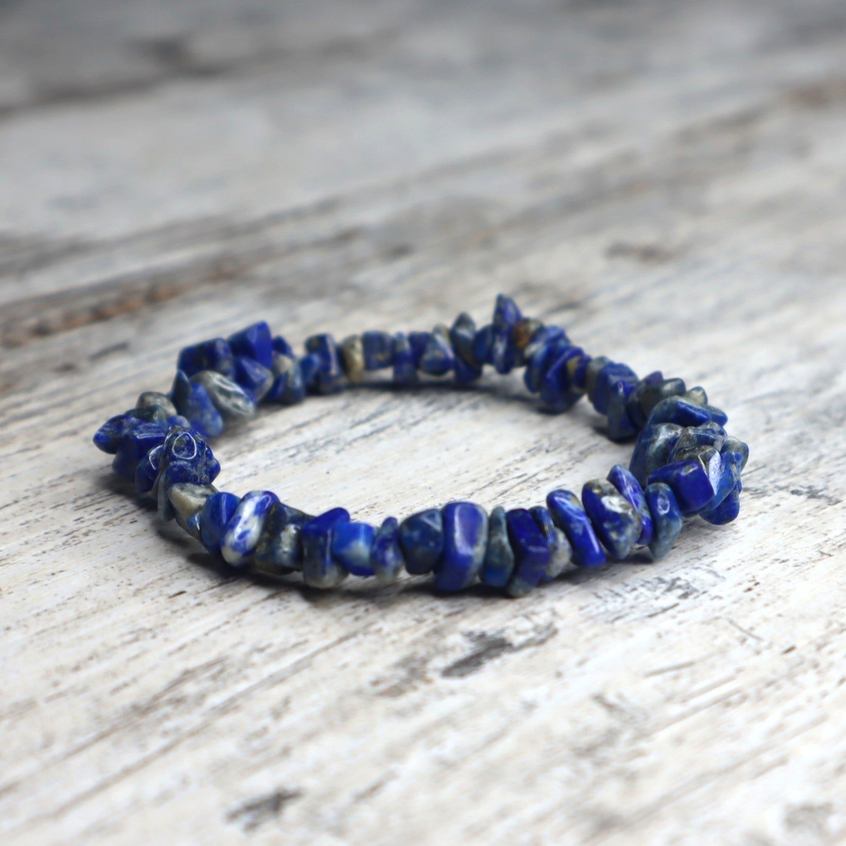Lapis Lazuli Chip Bracelet | Truth, Wisdom &amp; Inner Power