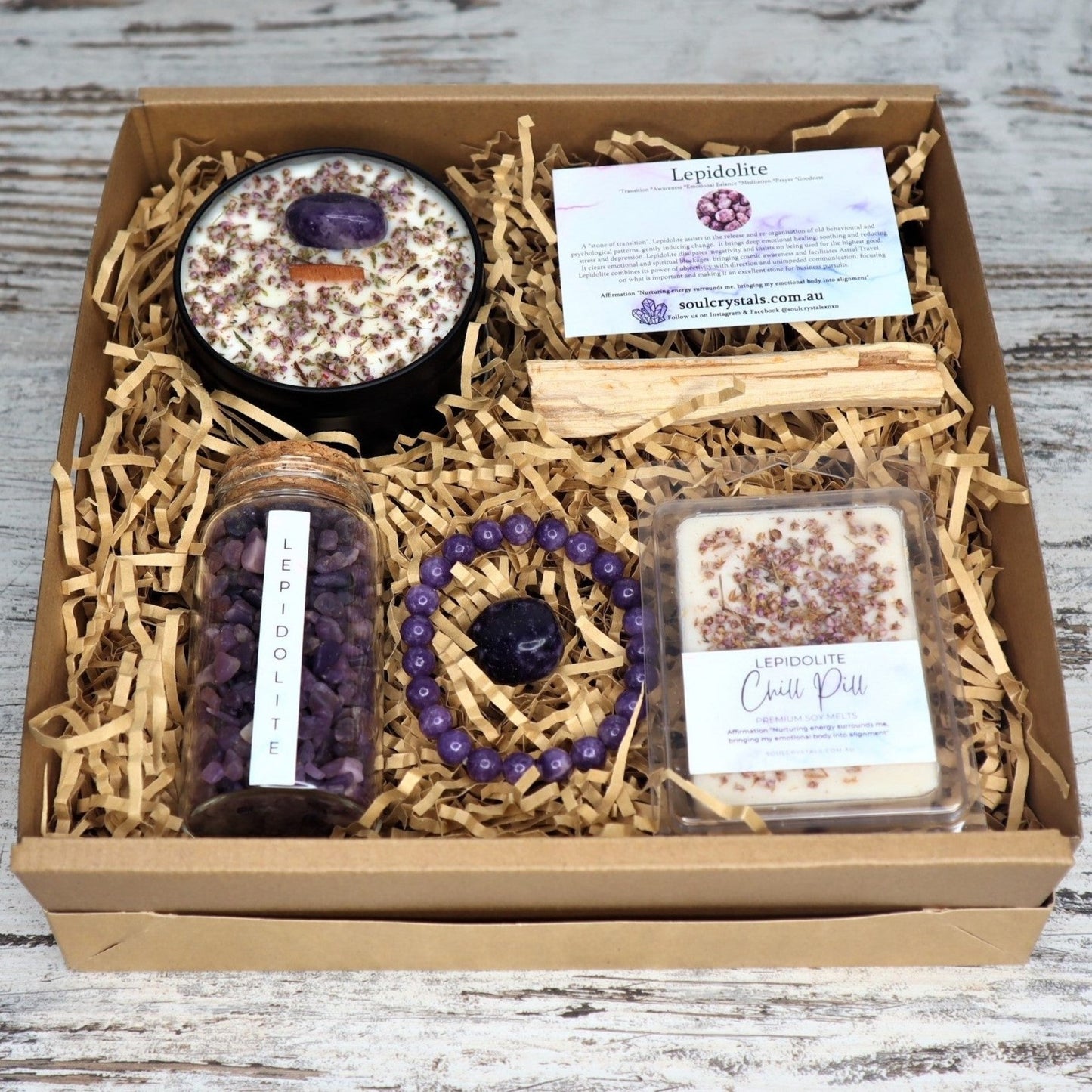 ‘Chill Pill’ Gift Box | Lepidolite