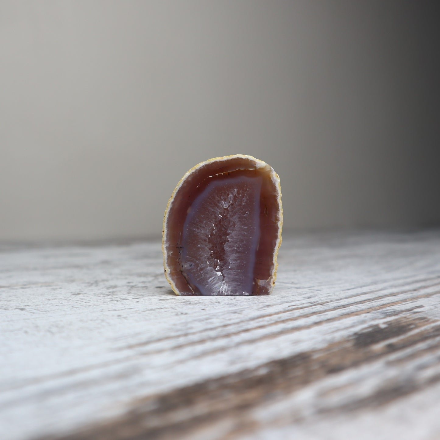Mini Agate Geode | Stability + Inner Calm