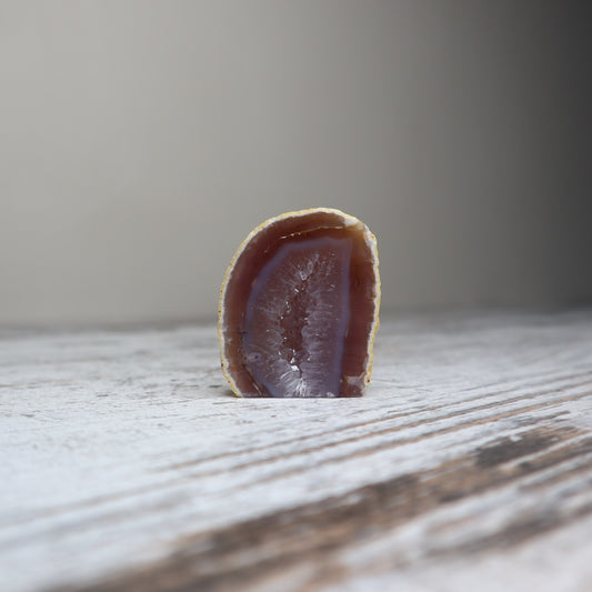Mini Agate Geode | Stability + Inner Calm
