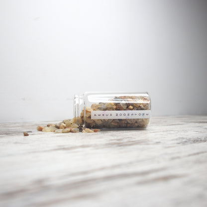 Peach Moonstone Chips Jar