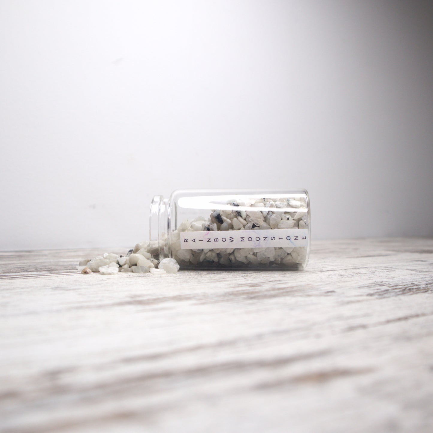 Rainbow Moonstone Chips Jar