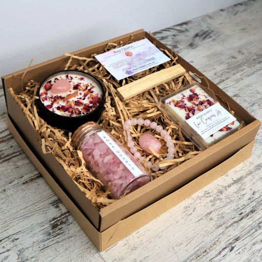 'Love Conquers All' Gift Box | Rose Quartz