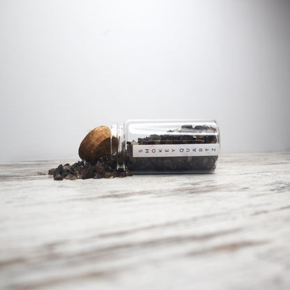 Smokey Quartz Chips Jar