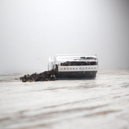 Smokey Quartz Chips Jar