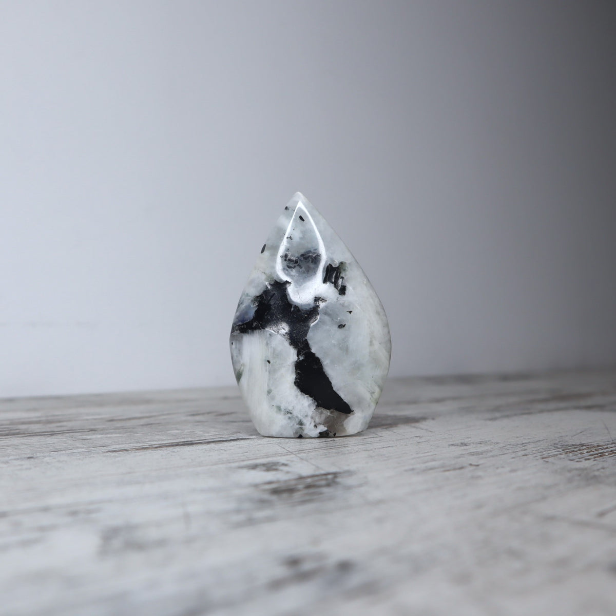 Rainbow Moonstone Teardrop | Intuition, Emotional Balance &amp; Divine Guidance