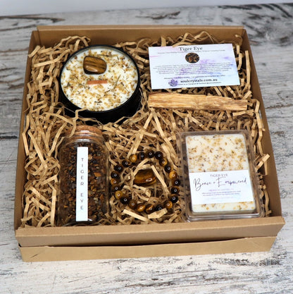 'Brave + Empowered' | Tiger Eye Gift Box