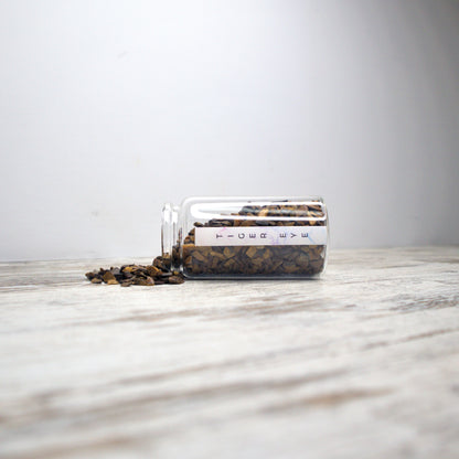 Tiger Eye Chips Jar