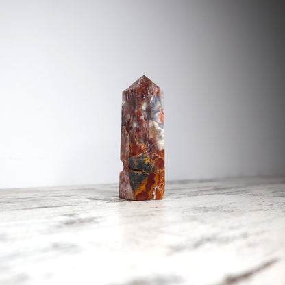 Crazy Lace Agate Tower