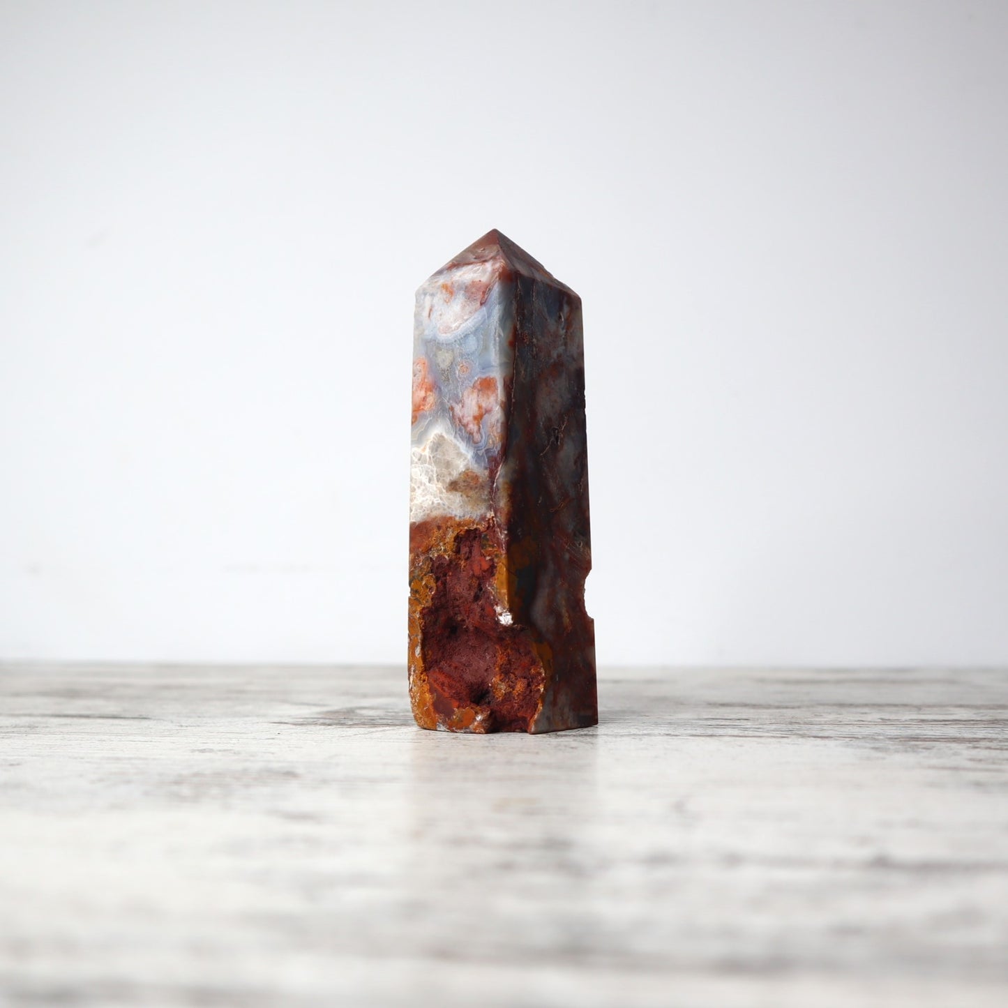 Crazy Lace Agate Tower