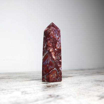 Crazy Lace Agate Tower