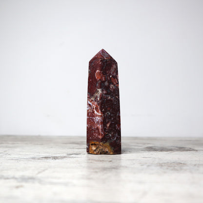 Crazy Lace Agate Tower