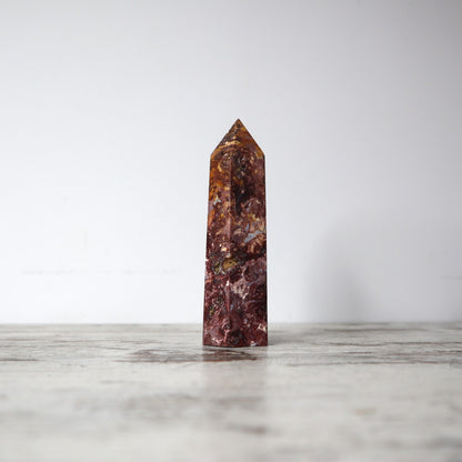 Crazy Lace Agate Tower