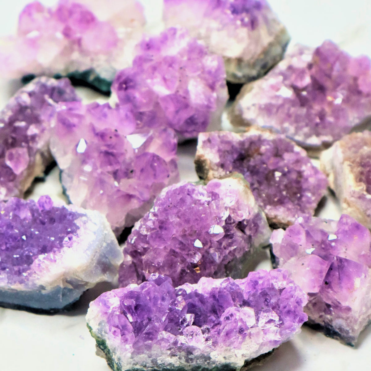 Amethyst Mini Cluster | Intuition, Calm &amp; Spiritual Protection