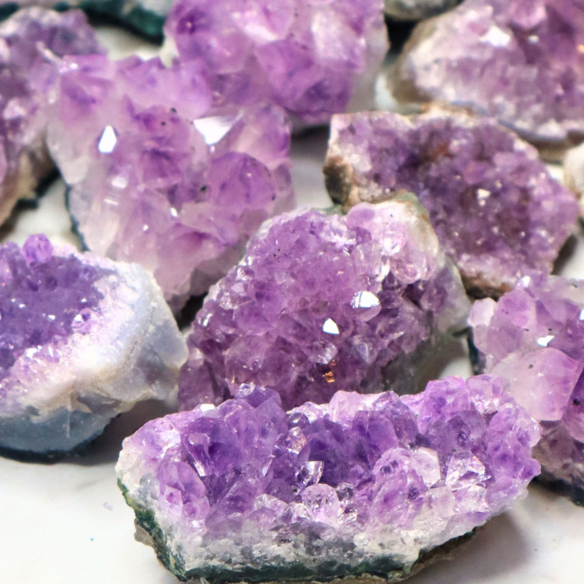 Amethyst Mini Cluster | Intuition, Calm &amp; Spiritual Protection