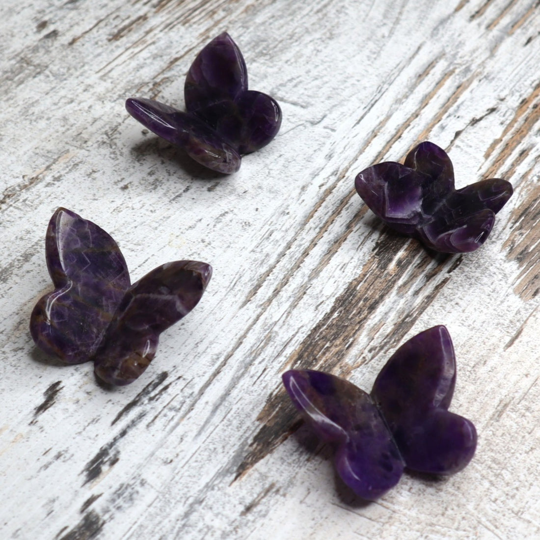 Amethyst 3D Butterfly | Intuitively Chosen | Intuition, Peace &amp; Spiritual Wisdom