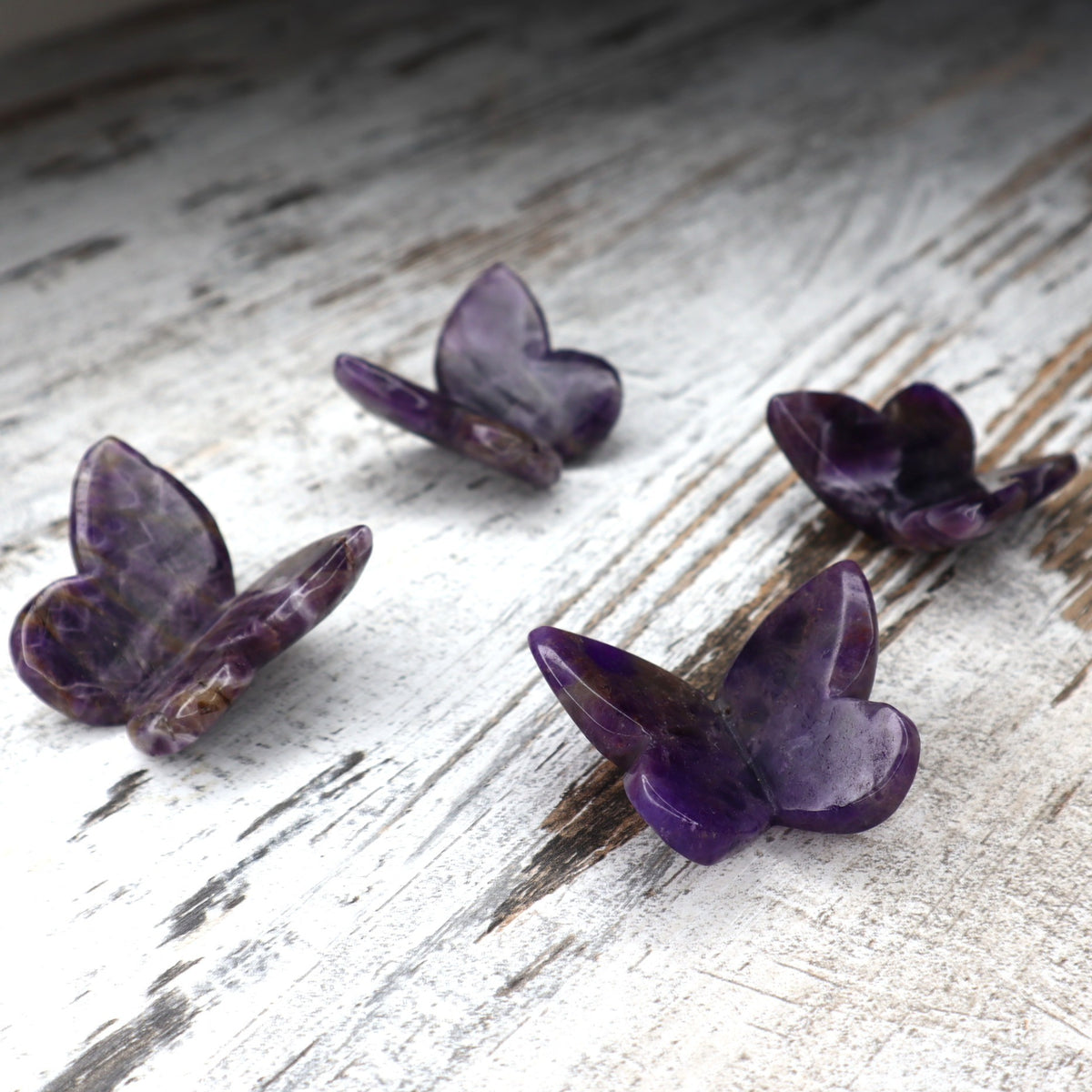 Amethyst 3D Butterfly | Intuitively Chosen | Intuition, Peace &amp; Spiritual Wisdom