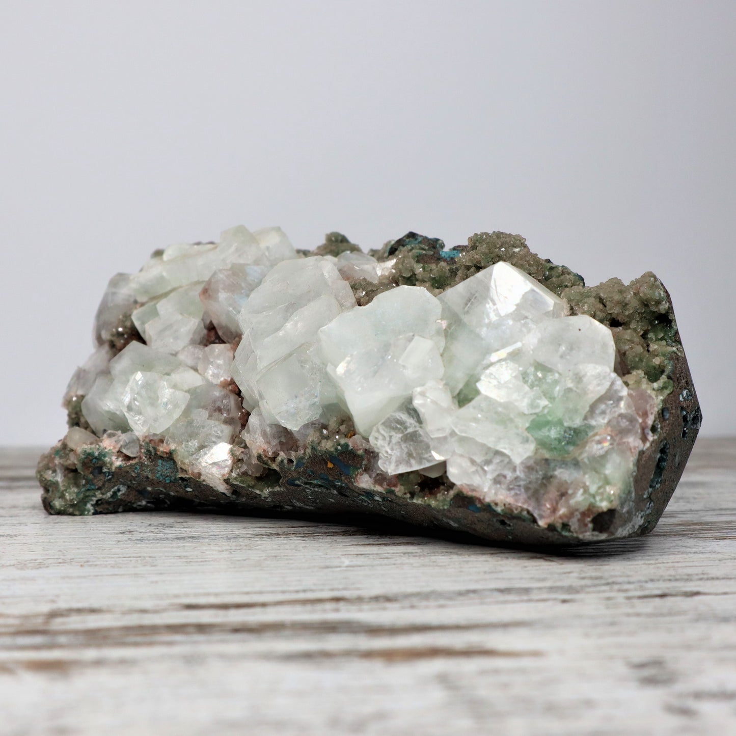 Apophyllite Cluster | Celestial Clarity + Divine Light