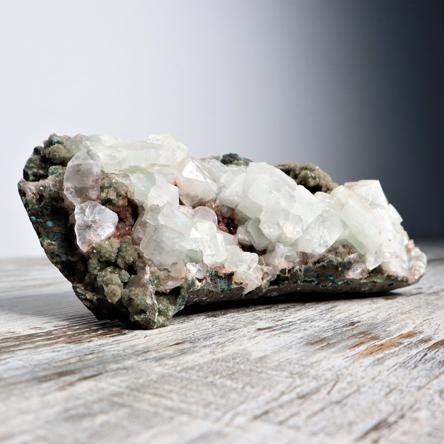 Apophyllite Cluster | Celestial Clarity + Divine Light