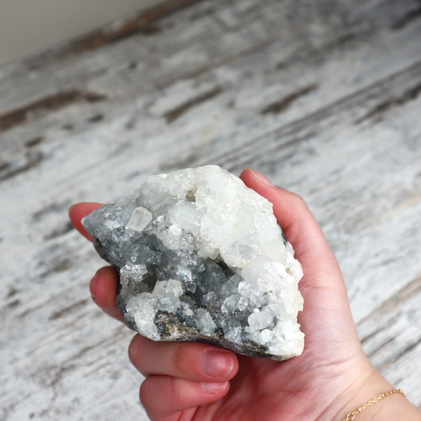 Apophyllite Cluster | Glistening Light + Clarity