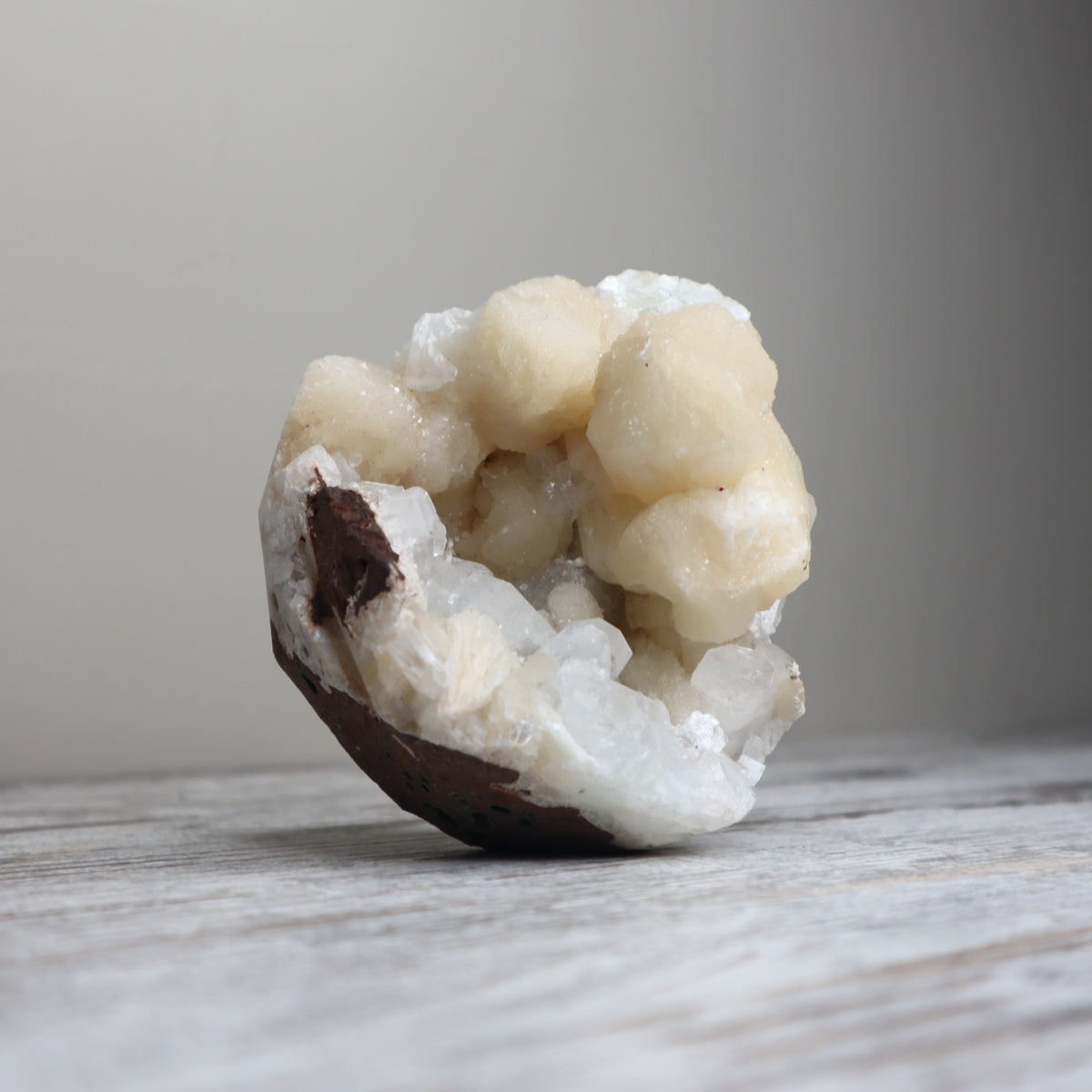 Apophyllite &amp; Stilbite Cluster | Peace, Intuition &amp; Inner Guidance