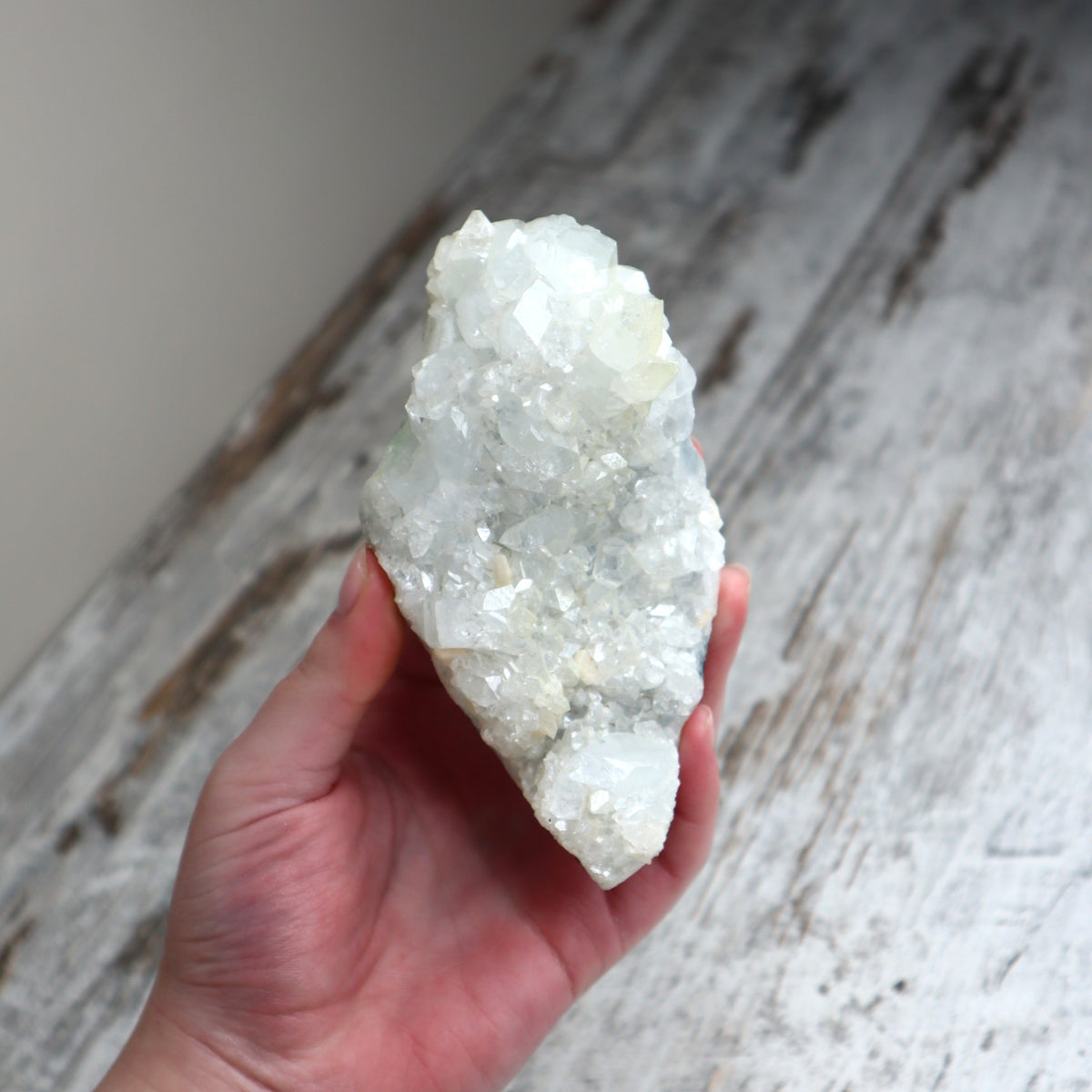Apophyllite Cluster | Clarity, Intuition &amp; Higher Guidance