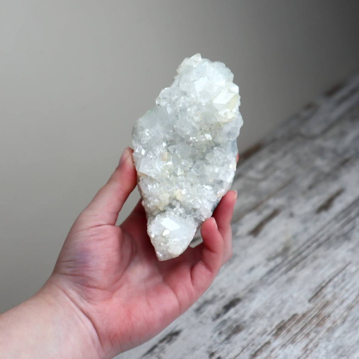 Apophyllite Cluster | Clarity, Intuition &amp; Higher Guidance