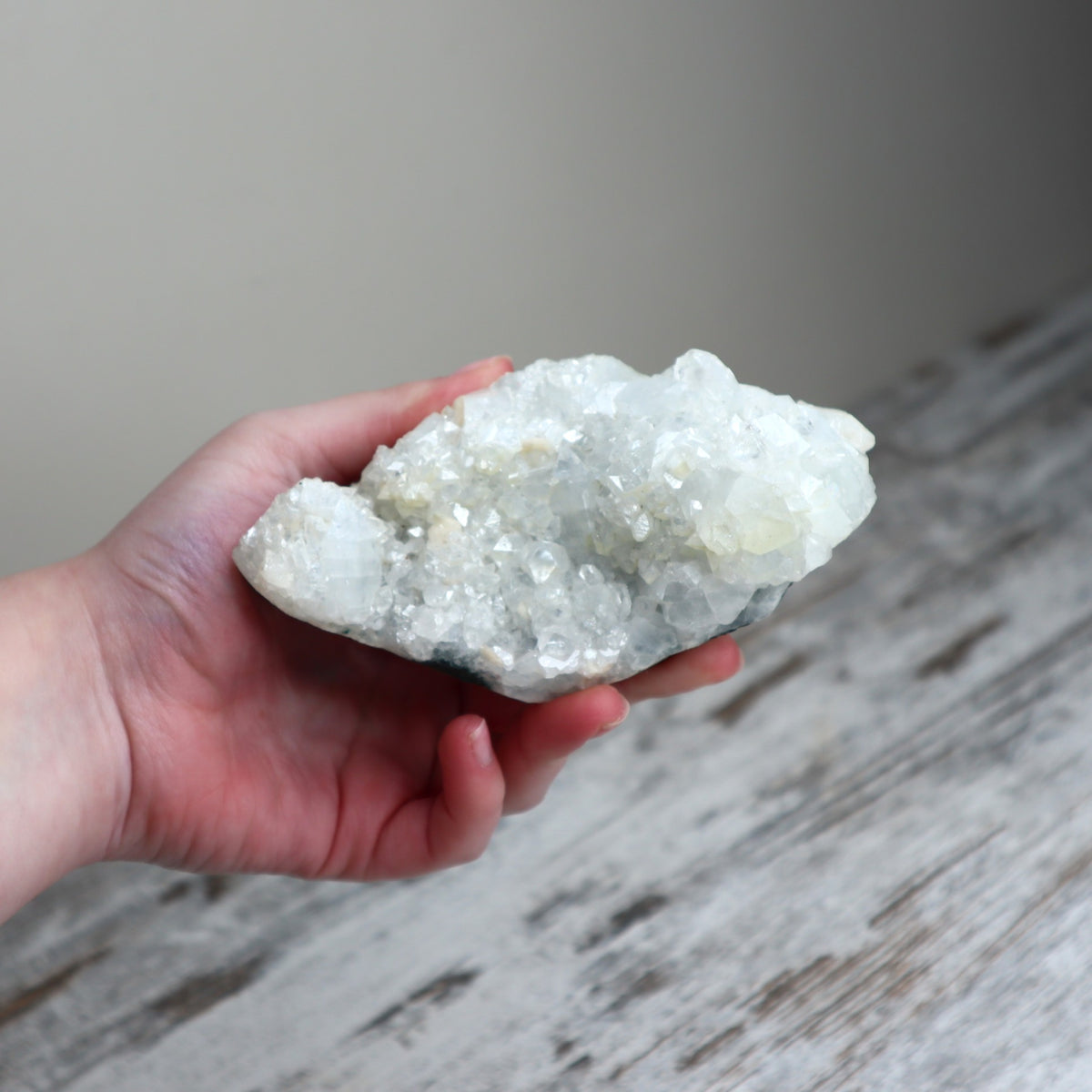 Apophyllite Cluster | Clarity, Intuition &amp; Higher Guidance