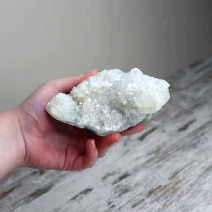 Apophyllite Cluster | Clarity, Intuition &amp; Higher Guidance
