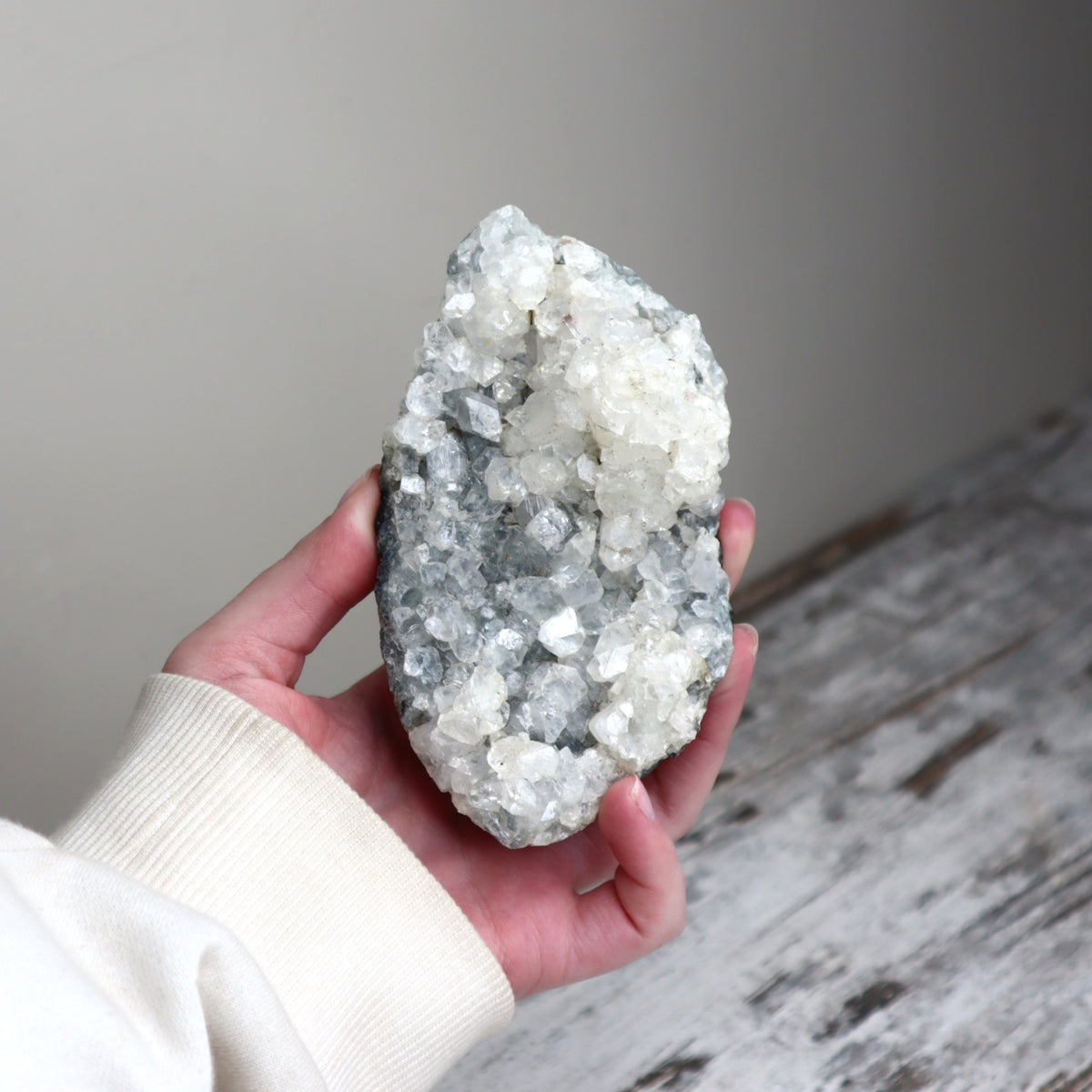Apophyllite Cluster | Clarity, Intuition &amp; Spiritual Connection