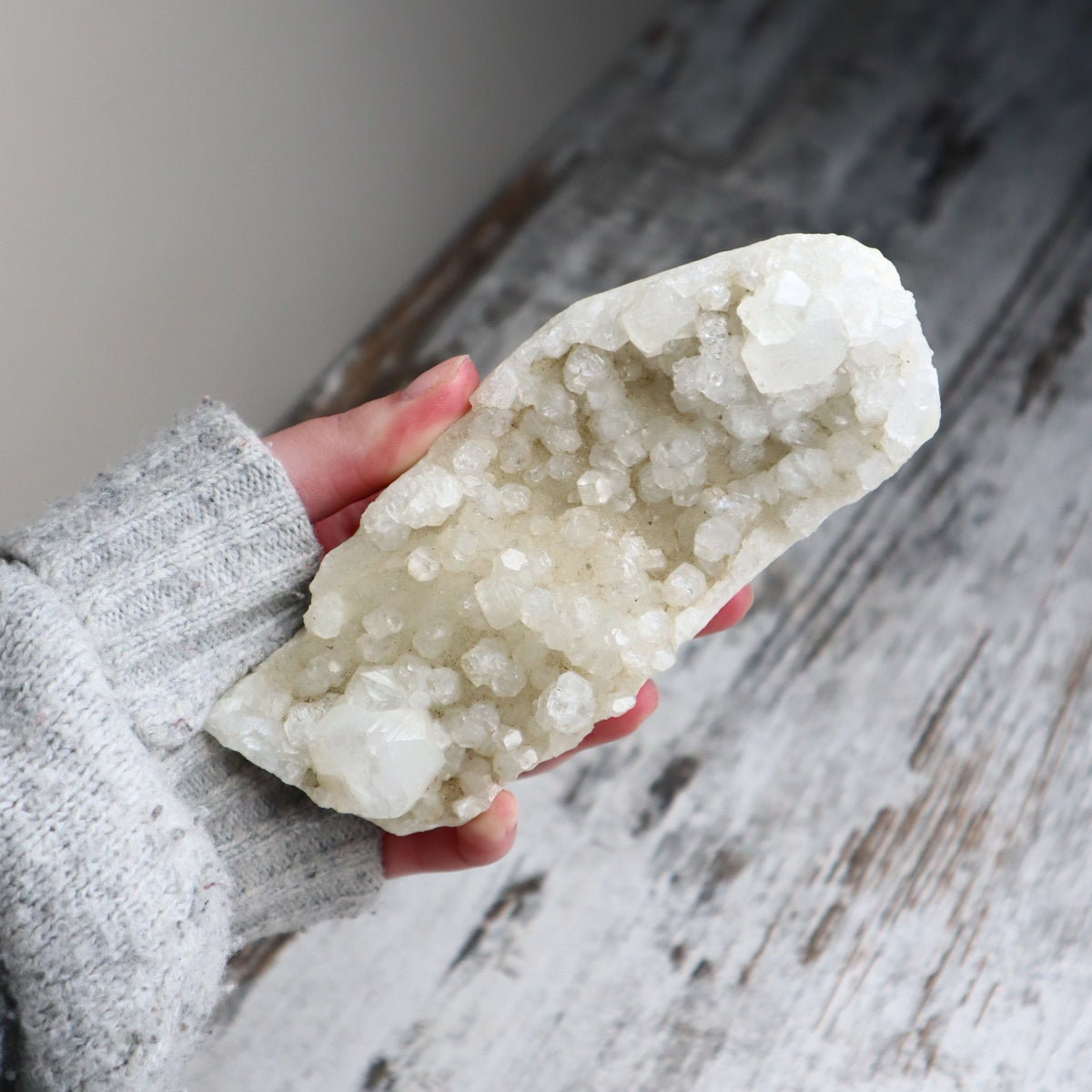 Apophyllite Cluster | Clarity, Intuition &amp; Spiritual Connection