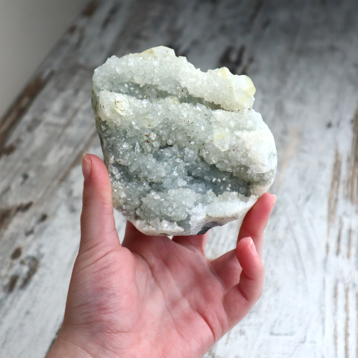 Apophyllite Cluster | Clarity, Intuition &amp; Spiritual Connection