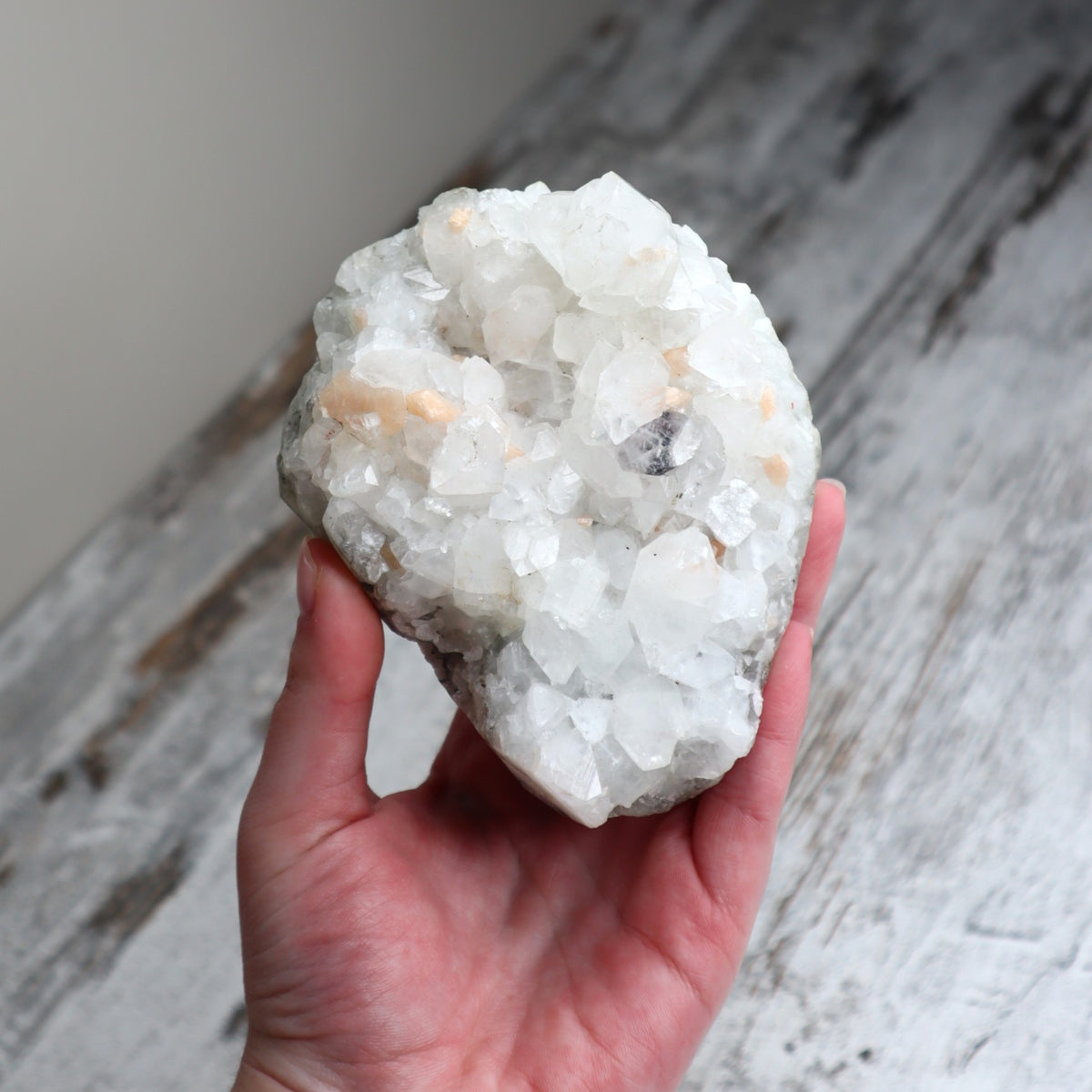 Apophyllite &amp; Stilbite Cluster | Clarity, Intuition &amp; Inner Peace