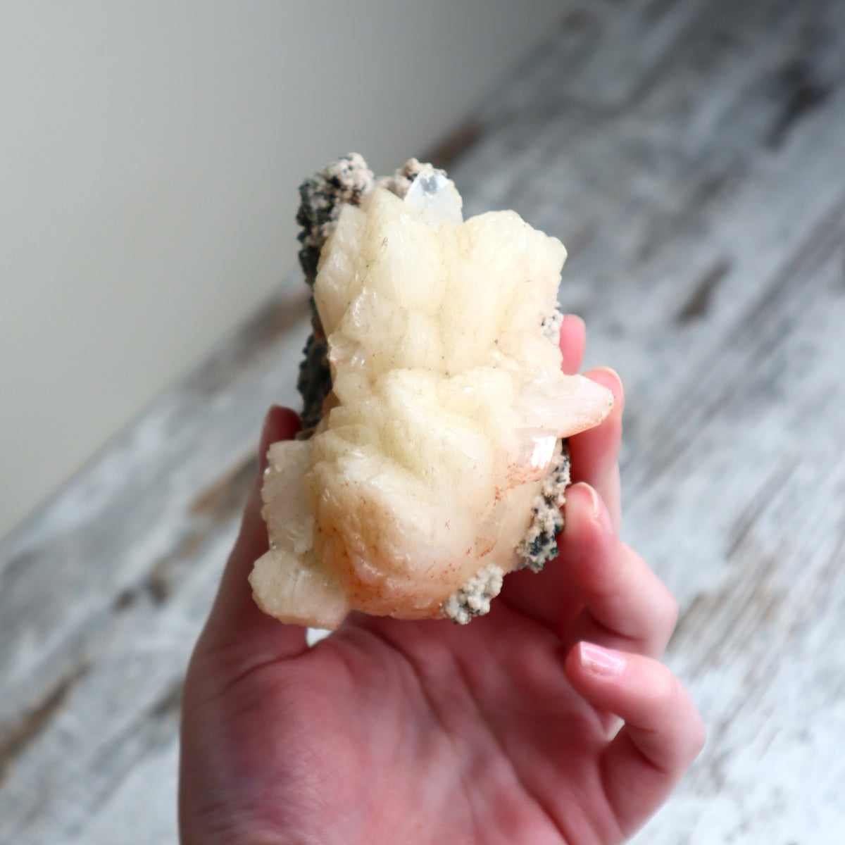 Apophyllite &amp; Stilbite Cluster | Calm, Intuition &amp; Inner Guidance