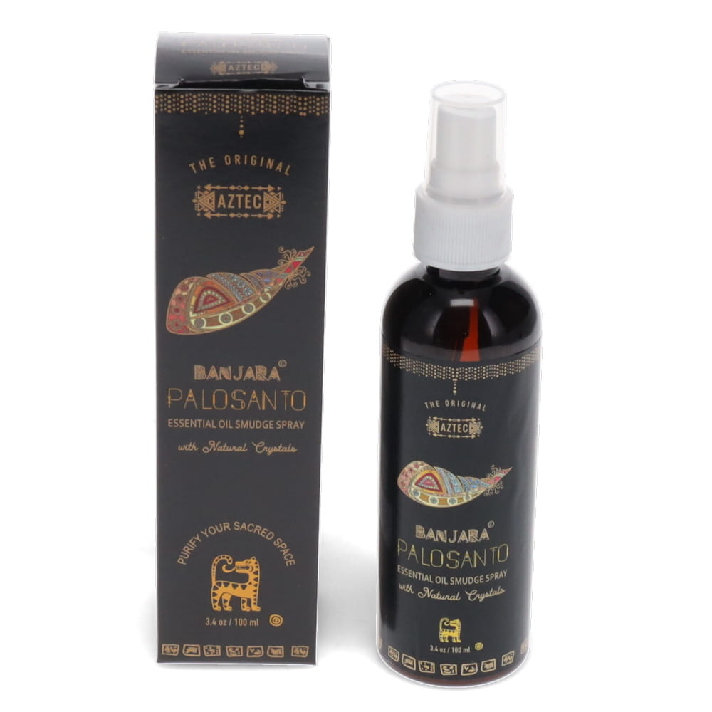 Banjara Palo Santo Smudge Spray 100ml | Cleansing, Calm &amp; Sacred Energy Reset