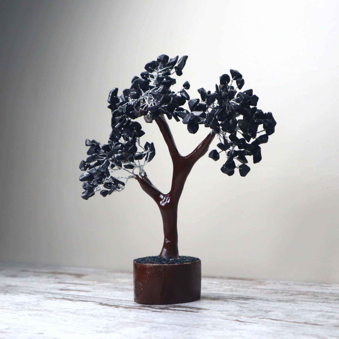 Black Onyx Large Crystal Tree | Protection, Strength & Grounded Stability