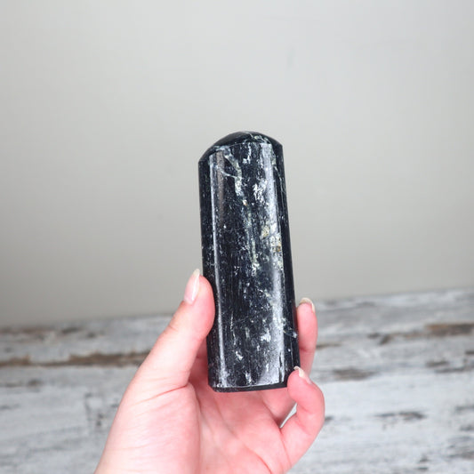 Black Tourmaline Freeform | Protection, Grounding & Energetic Shielding