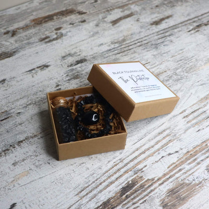 'The Protector' Chip Gift Box | Black Tourmaline