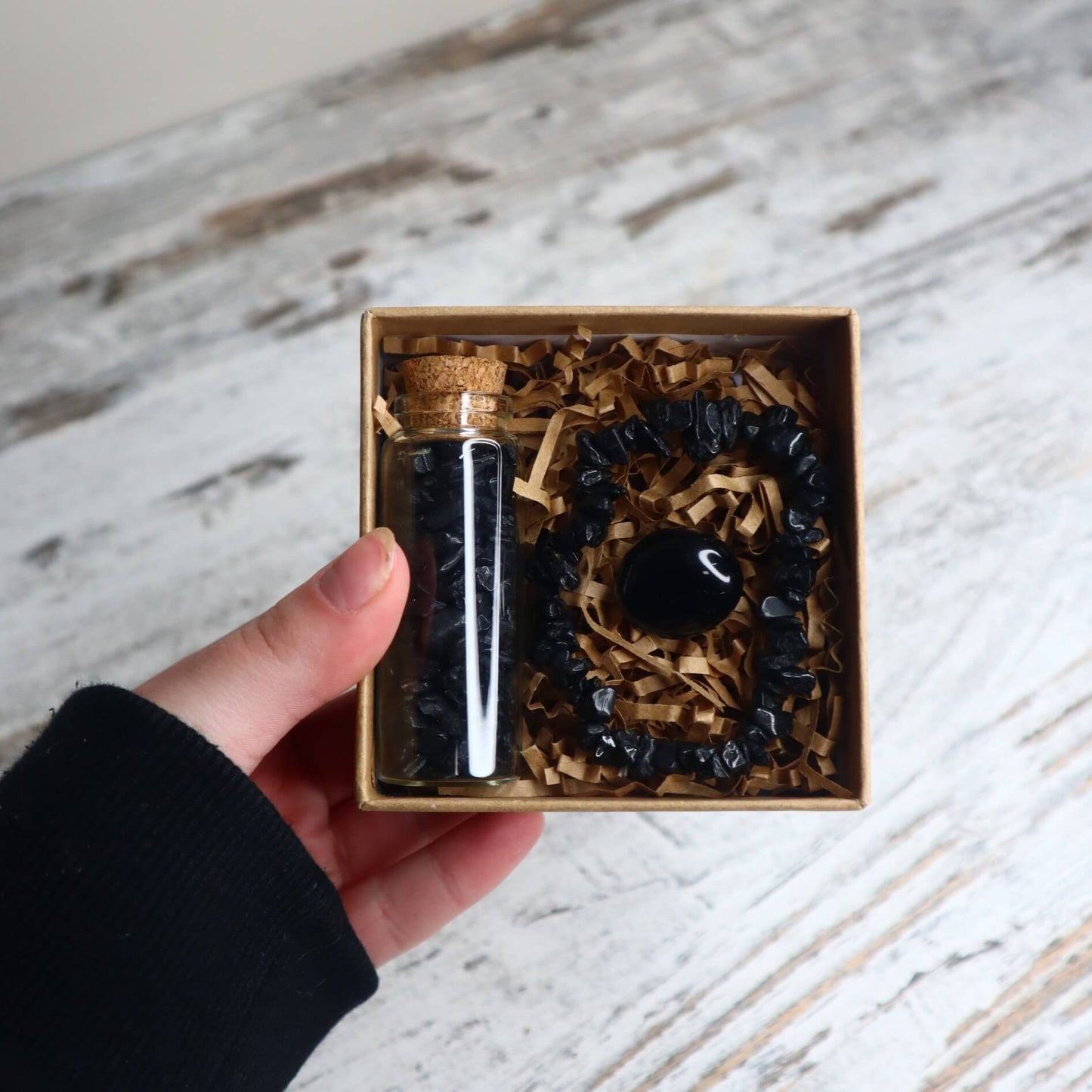 'The Protector' Chip Gift Box | Black Tourmaline