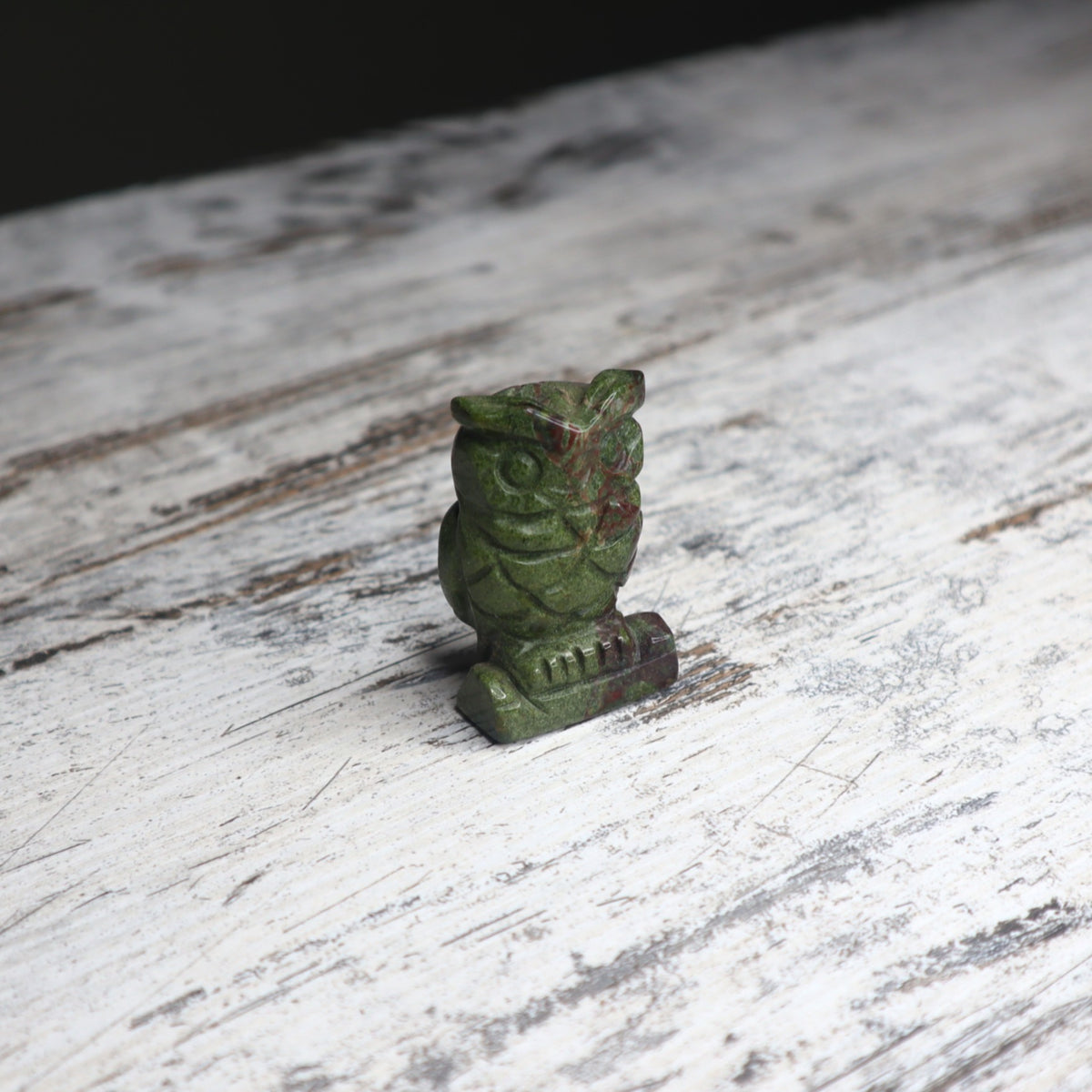 Bloodstone Owl | Strength, Courage &amp; Grounded Protection