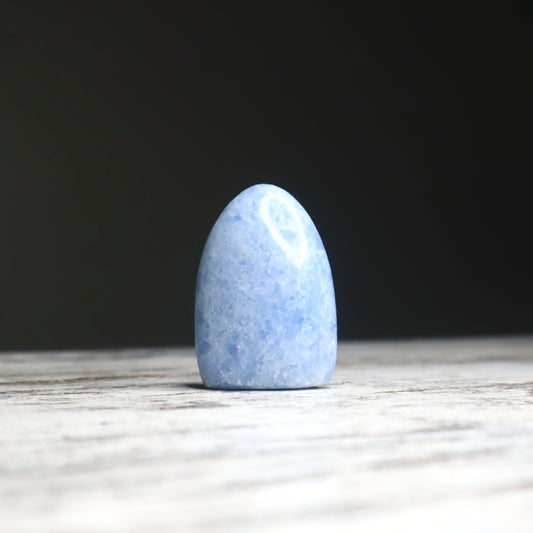 Blue Calcite Dome | Calm, Communication & Emotional Soothing
