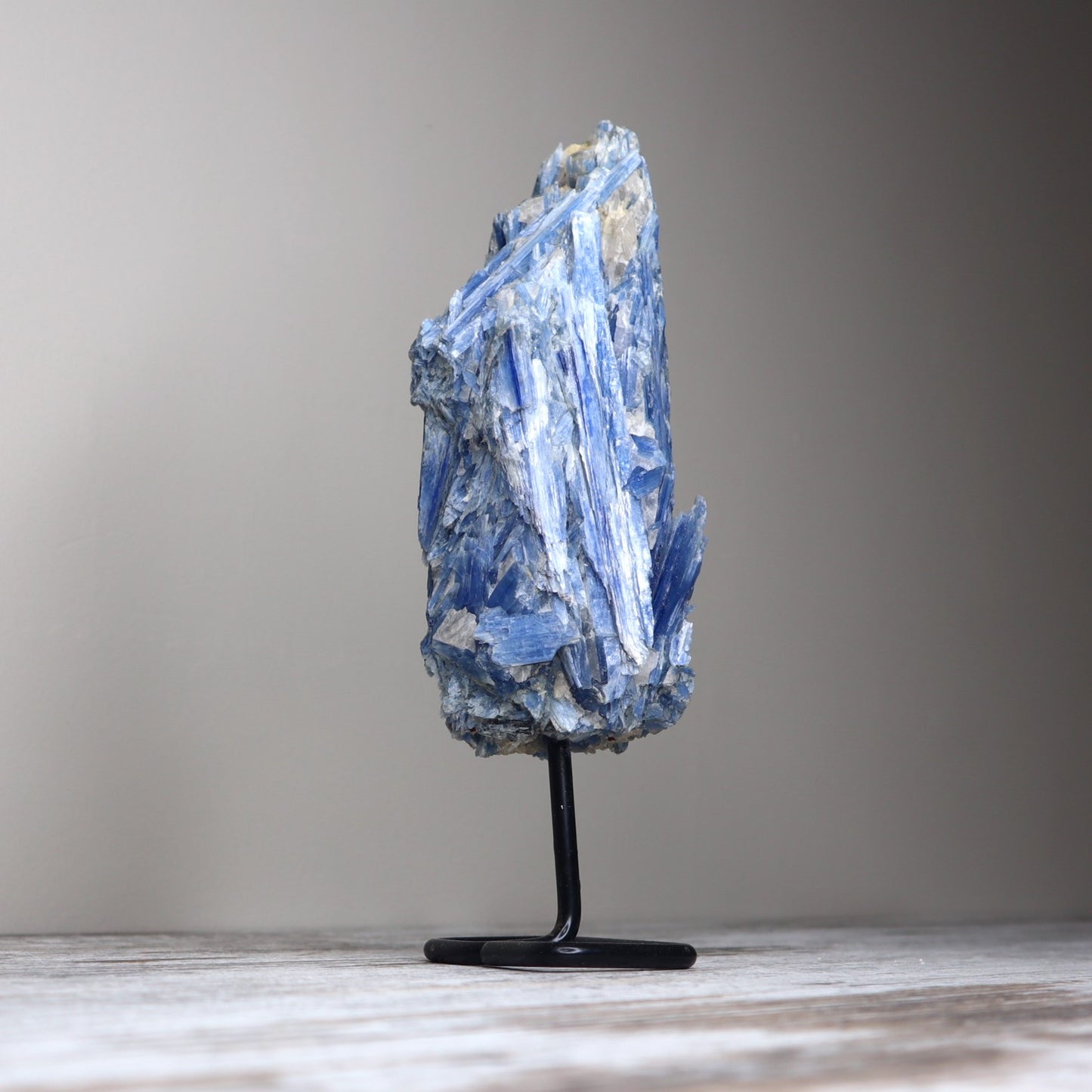 Blue Kyanite Cluster on Stand (LGE 1KG)