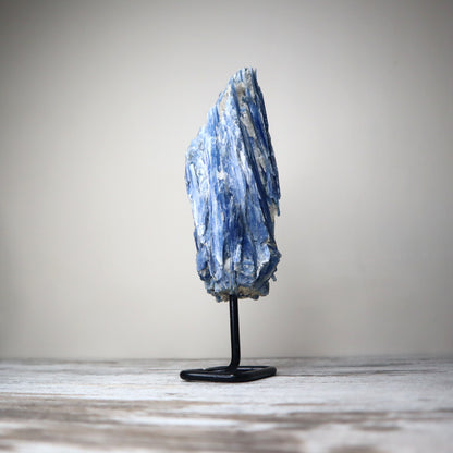 Blue Kyanite Cluster on Stand (LGE 1KG)