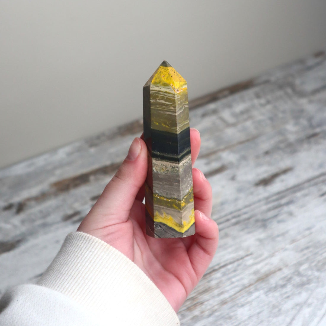 Bumblebee Jasper Point | Courage, Personal Power &amp; Inspired Growth