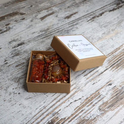 'Creative + Inspired' Chip Gift Box | Carnelian